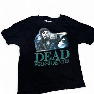 Dead Presidents Graphic Black T-Shirt